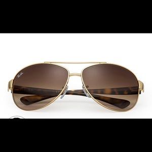 RAY-BAN Gold & Tortoise Aviators